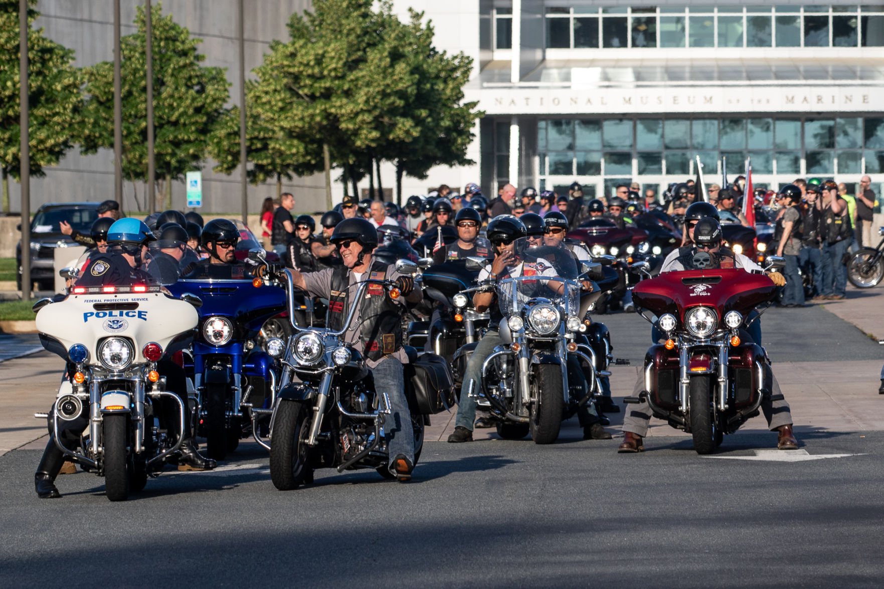 Rolling Thunder 2019 getting ready to leave